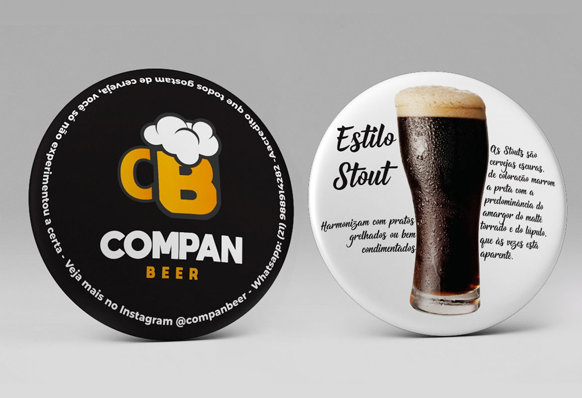 Logo e Identidade Visual Compan Beer