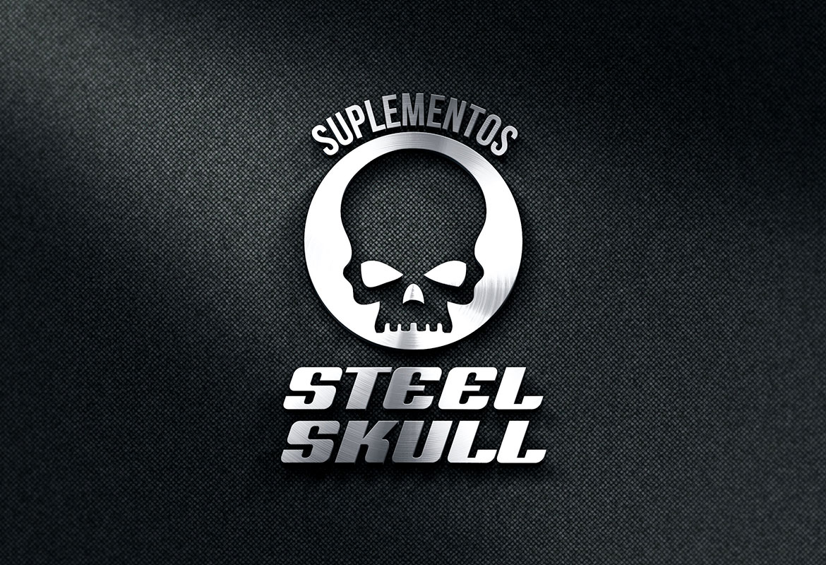 Logo Steel Skull